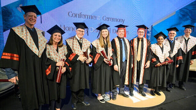 Chelsea Clinton receives honorary doctorate from Ben-Gurion University - Vimarsana News