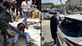 אברהם תושב ירושלים הותקף על ידי פורעים בשכונת ראס אל עמוד
