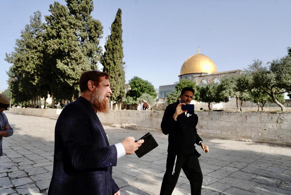 יהודה גליק בהר הבית (צילום: שלו שלום) יהודה גליק בהר הבית ביום ירושלים