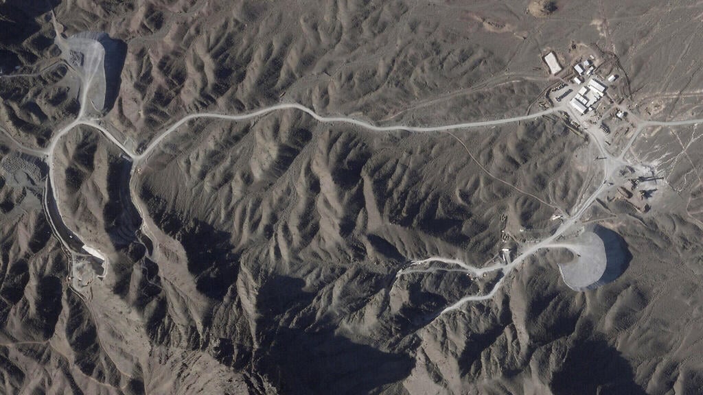 Nuclear facility in Natanz, Iran (Photo: AP) נתנז איראן
