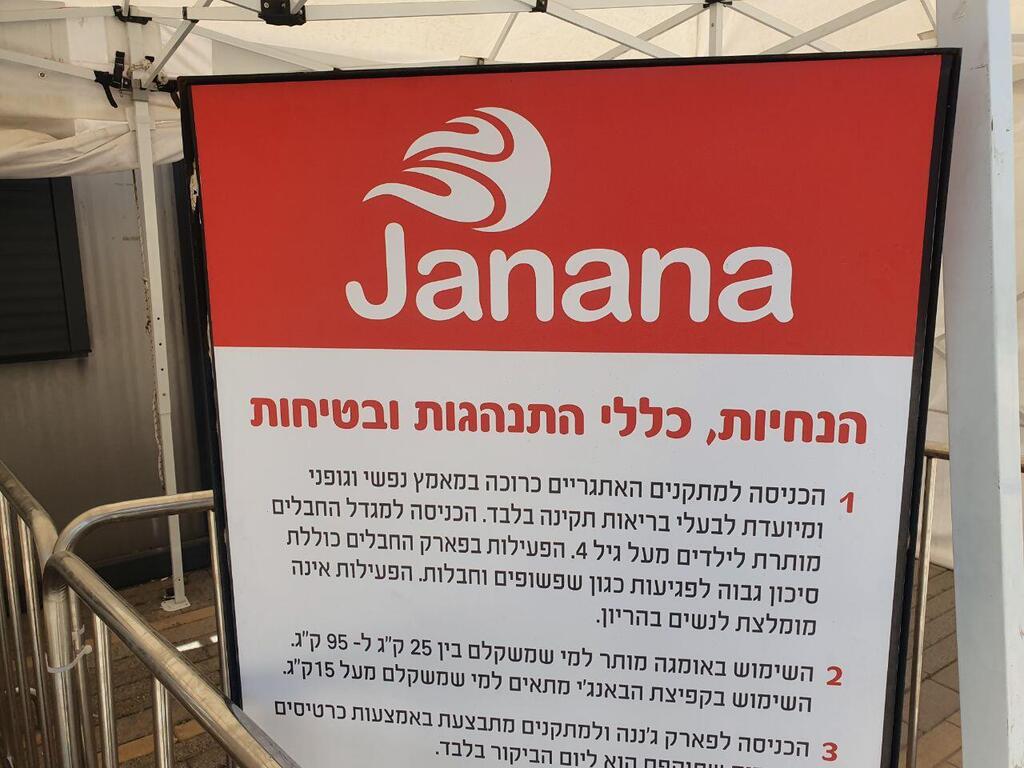 פארק אתגרי ג'ננה, קריית ענבים
