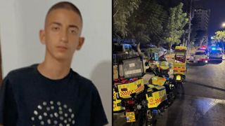 זירת תאונת הדרכים בתל אביב