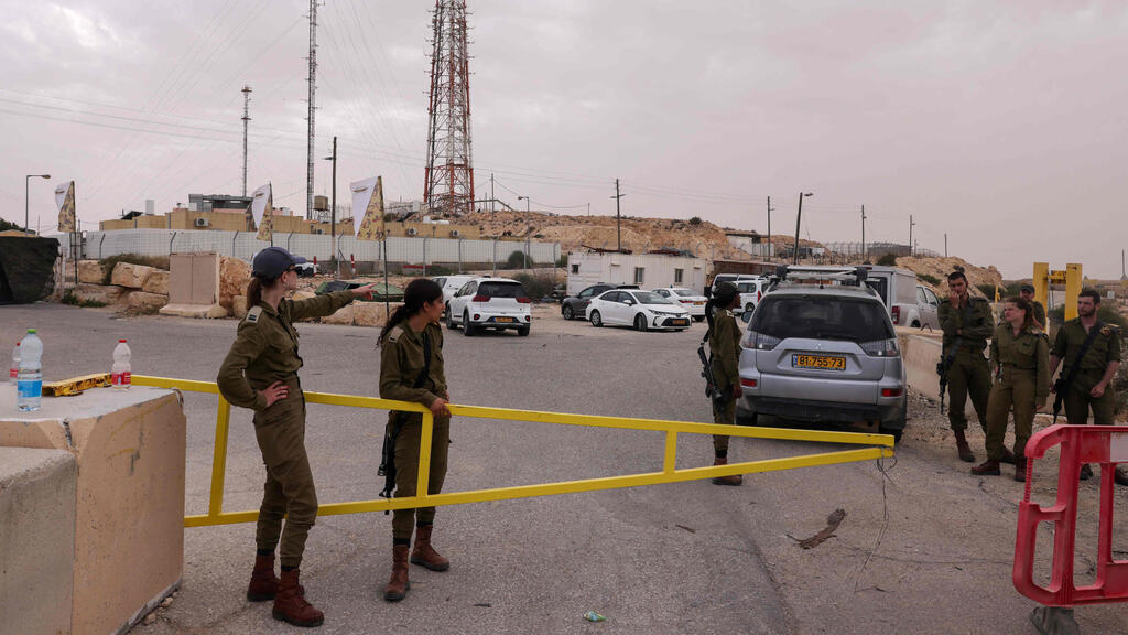 אזור התקרית בהר חריף (צילום: AFP) הר חריף