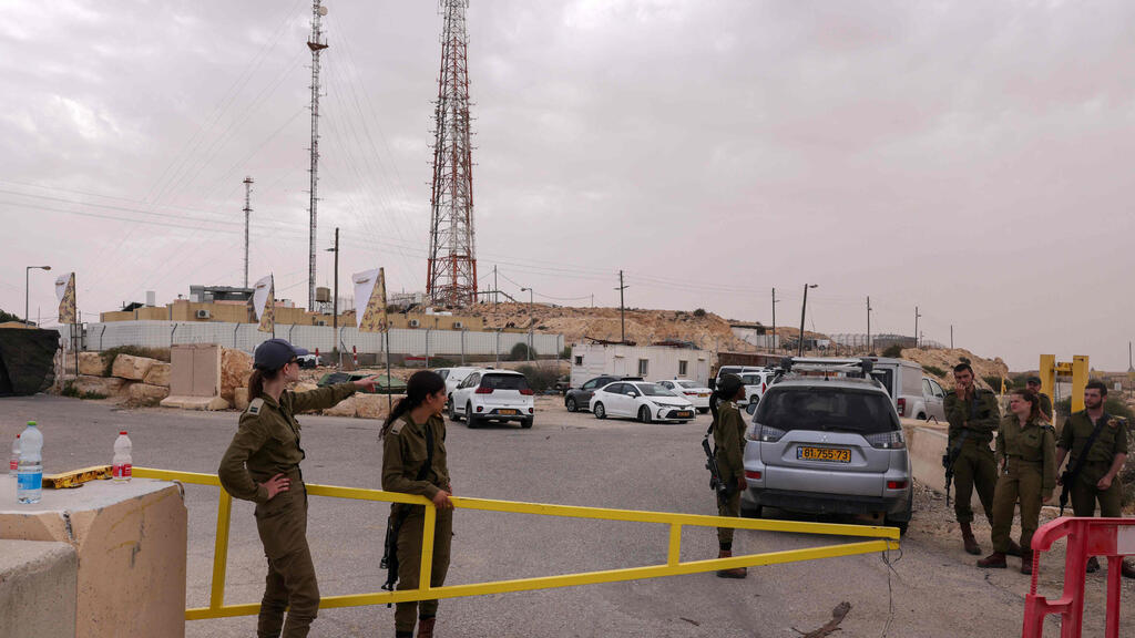 אזור התקרית בהר חריף. "מתחקרים את האירוע בצורה מעמיקה, יחד עם צבא מצרים נפיק את הלקחים" (צילום: AFP) הר חריף