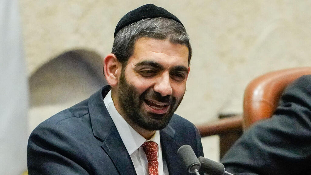 "מגנץ ולפיד היינו מקבלים מה שאנחנו רוצים". מלכיאלי (צילום: שלו שלום) מיכאל מלכיאלי במליאת הכנסת
