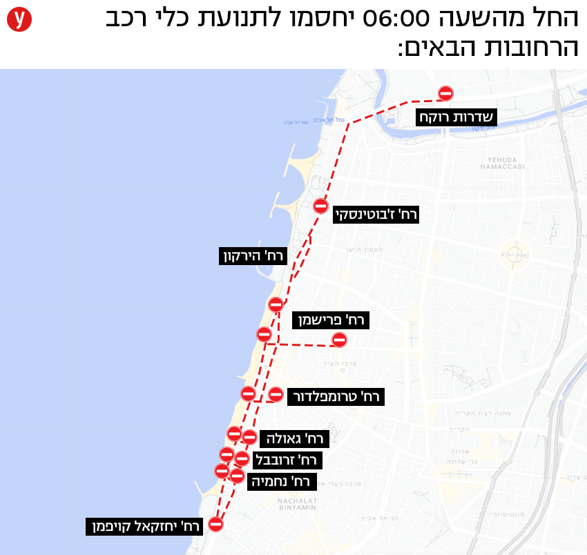 החסימות במצעד הגאווה בתל אביב 8.6.23