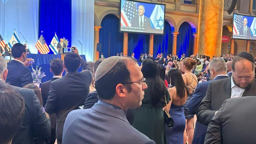 ח"כ שמחה רוטמן בטקס בשגרירות ישראל בוושינגטון