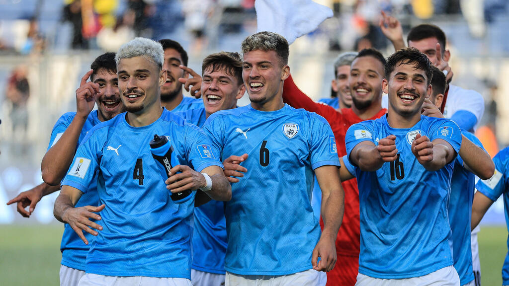 שחקני נבחרת הנוער במונדיאליטו ( Buda Mendes/FIFA via Getty Images) נבחרת הנוער מונדיאליטו