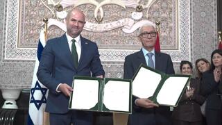 היסטוריה במרוקו- יו"ר הכנסת אמיר אוחנה בביקור במרוקו