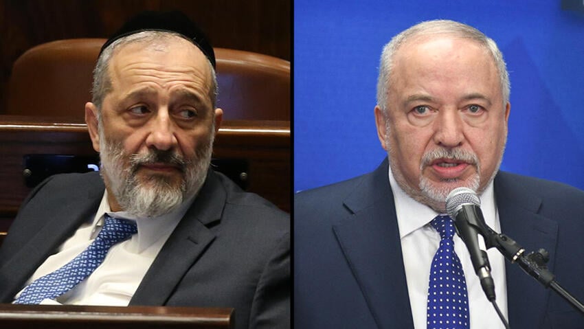 ליברמן ודרעי. "אי אפשר לזלזל בניסיון שלו, הוא בחור חכם"