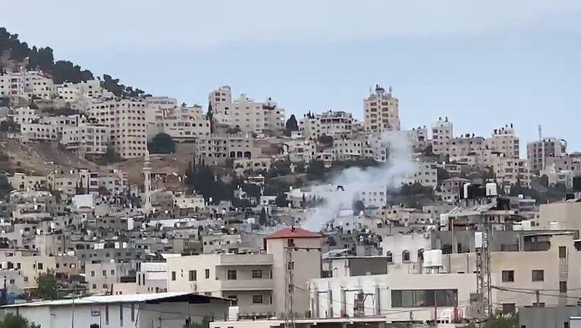 The Balata refugee camp on the outskirts of Nablus עימותים בין מחבלים ללוחמי צה''ל במחנה הפליטים בלאטה, מזרחית לשכם