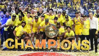 Maccabi Tel Aviv celebrate their record-extending 56th league titile 