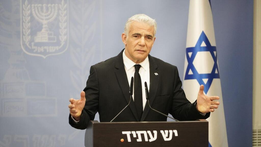 "נתניהו איבד שליטה על חבורת לוין". לפיד (צילום: שלו שלום) יאיר לפיד
