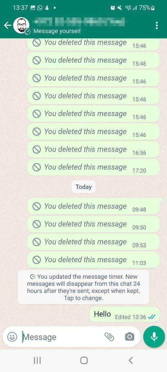 How to ed... revise your sent Whatsapp messages