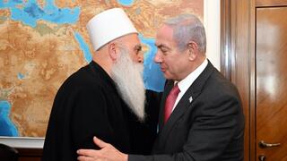 ראש הממשלה בנימין נתניהו נפגש עם המנהיג הרוחני של העדה הדרוזית בישראל השייח
