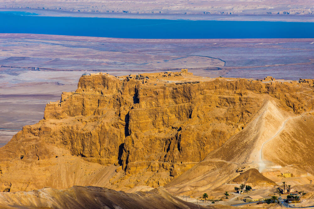 לא תוכלו לעלות למצדה בשביל הנחש (צילום: Shutterstock) מצדה