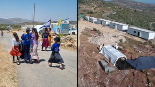 שכונה חדשה "המור" בבנימין, בעקבות הפיגוע בעלי