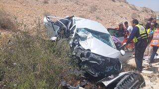 תאונה בין שני כלי רכב בכביש 40 בין צומת טללים לצומת חלוקים