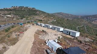 שכונה חדשה "המור" בבנימין, בעקבות הפיגוע בעלי