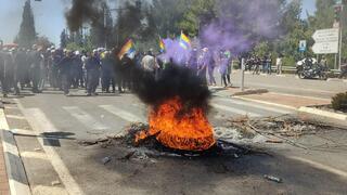 תיעוד המחאות במהלך מחאות הדרוזים נגד טורבינות הרוח ברמת הגולן