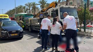 זירת התאונה