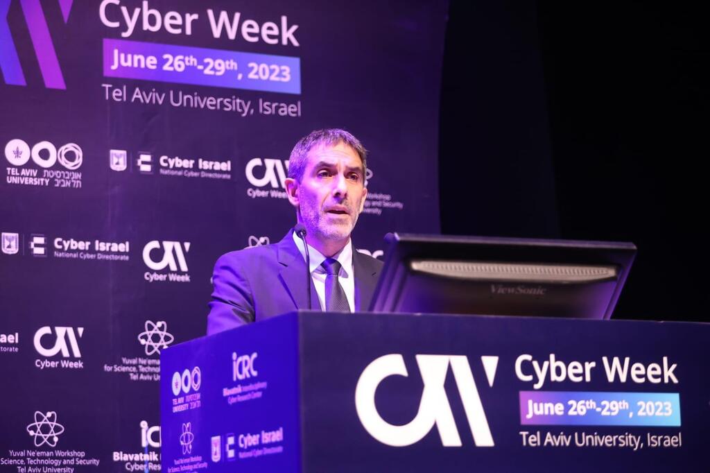 Cyber Directorate chief Gabi Portnoy (Photo: Cyber Week Tel Aviv University) תת אלוף (מיל') גבי פורטנוי נואם במסגרת שבוע הסייבר של אוניבסיטת ת''א