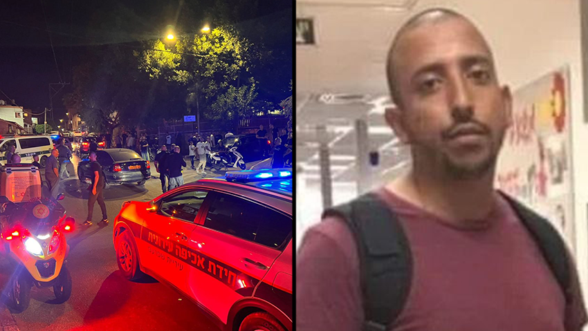 אמיר סואעד, עכשיו נרצח אחיינו (צילום: תיעוד מבצעי מד"א) הנרצח אמיר סואעד משפרעם