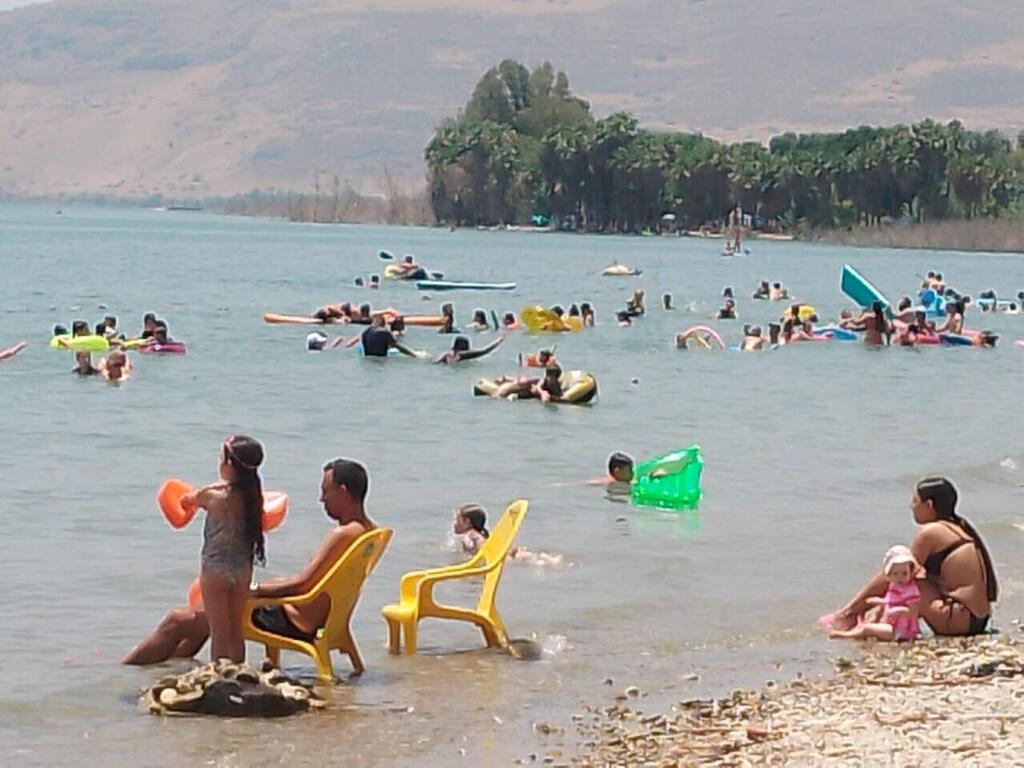 Photo: Kinneret Municipal Union חוף חוקוק בכינרת