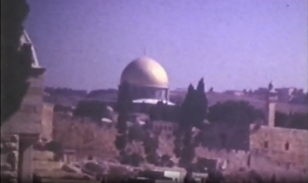 The Dome of the Rock in Jerusalem 