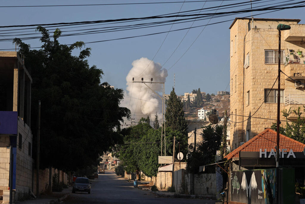 IDF counter-terror offensive in Jenin on Monday 