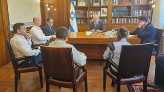 ראש הממשלה בנימין נתניהו סיים לפני זמן קצר הערכת מצב ביטחונית (טלפונית), מלשכתו בירושלים