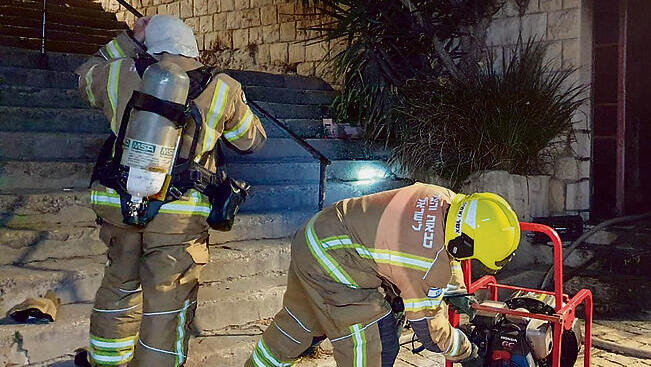 מסעדה הוצתה בצפת לפני כחודש, שבועיים לאחר פתיחתה yk13492128
