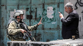 חברון עימותים בין פלסטינים ל כוחות צה