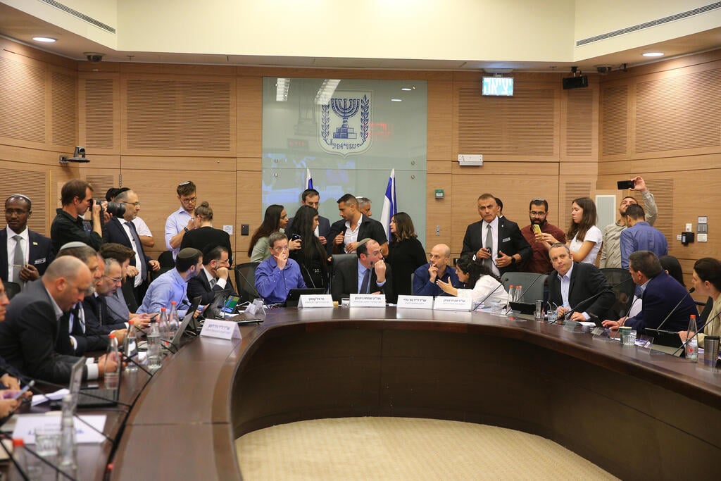 ועדת החוקה, בשבוע שעבר (צילום: אלכס קולומויסקי) ועדת החוקה, חוק ומשפט