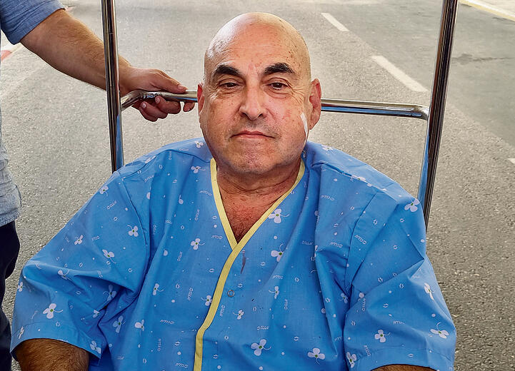 "הייתי פחות ממטר ממנו בזמן הירי". ד"ר אשר שמולביץ | צילום: יריב כץ yk13493231