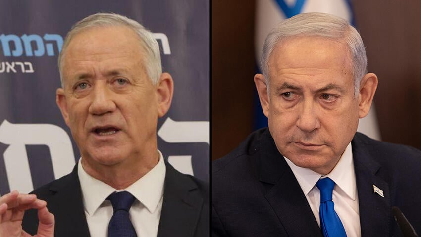 גנץ: "המנדט של ממשלת החירום הוא לקבל הכרעות קשות עם לגיטימציה ציבורית רחבה" (צילום: אלכס קולומויסקי, מוטי קמחי) גנץ: "המנדט של ממשלת החירום הוא לקבל הכרעות קשות עם לגיטימציה ציבורית רחבה"