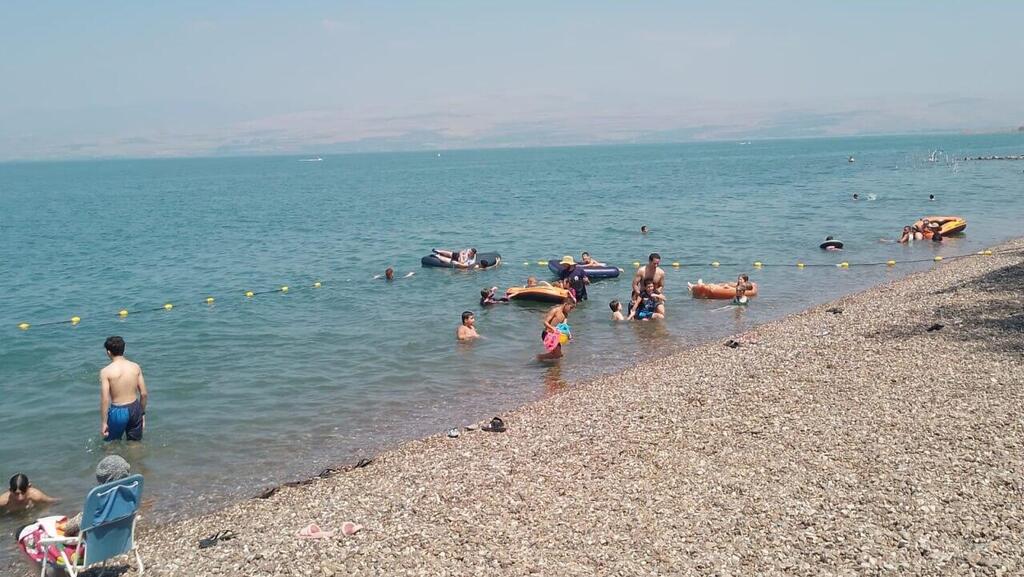 חוף חלוקים, כינרת (צילום: אושרי בן דור, איגוד ערים כינרת) חוף חלוקים, כינרת