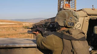 כוחות צה"ל ליד גבול לבנון