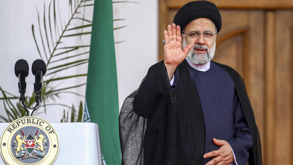 Iranian President Ibrahim Raisi on a visit to Kenya (Photo: EPA/Daniel Irungu) נשיא איראן איברהים ראיסי בביקור בקניה