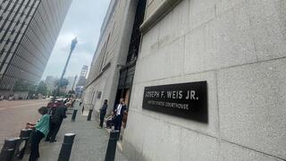A view of the Joseph F. Weis, Jr. U.S. Courthouse in Pittsburgh 