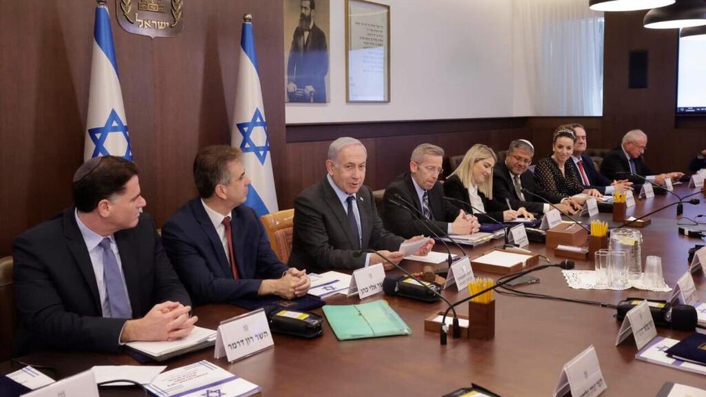 ישיבת ממשלה, החודש. ביידן הגדיר את הממשלה הזו כקיצונית ביותר שהוא אי פעם ראה (צילום: מארק ישראל סלם) ראש הממשלה בנימין נתניהו בישיבת הממשלה בירושלים