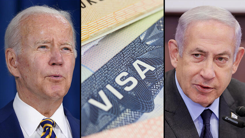 US President Joe Biden and Israel's Prime Minister Benjamin Netanyahu 