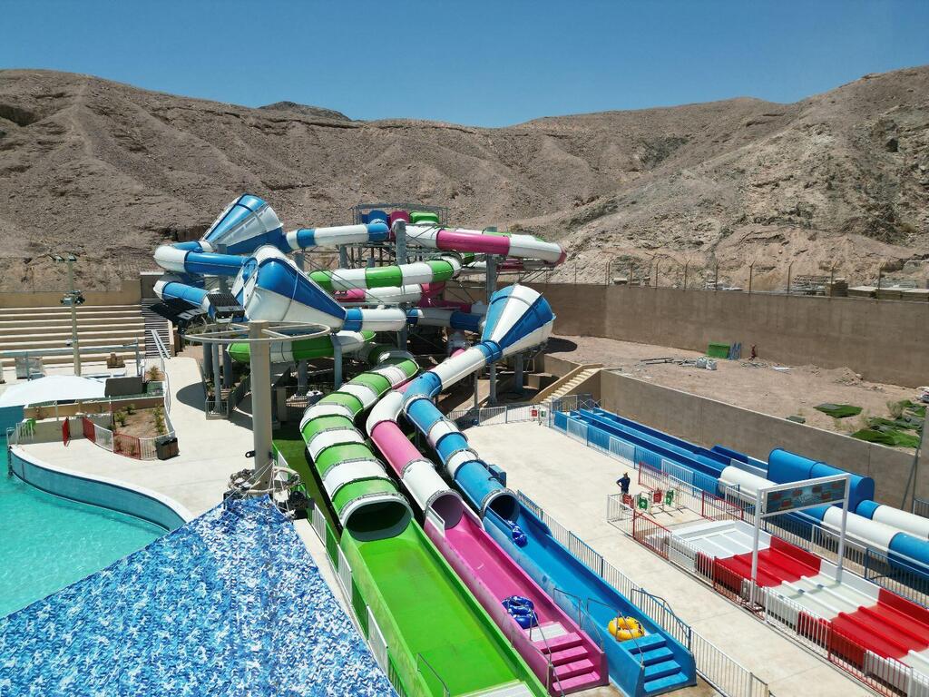 השחקן החדש במגרש (צילום: "נקודה למחשבה") פארק ווטרלנד באילת