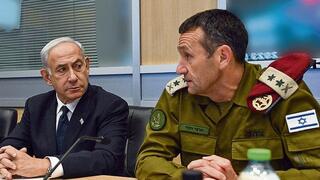 הרמטכ"ל הרצי הלוי, רה"מ בנימין נתניהו ושר הביטחון יואב גלנט