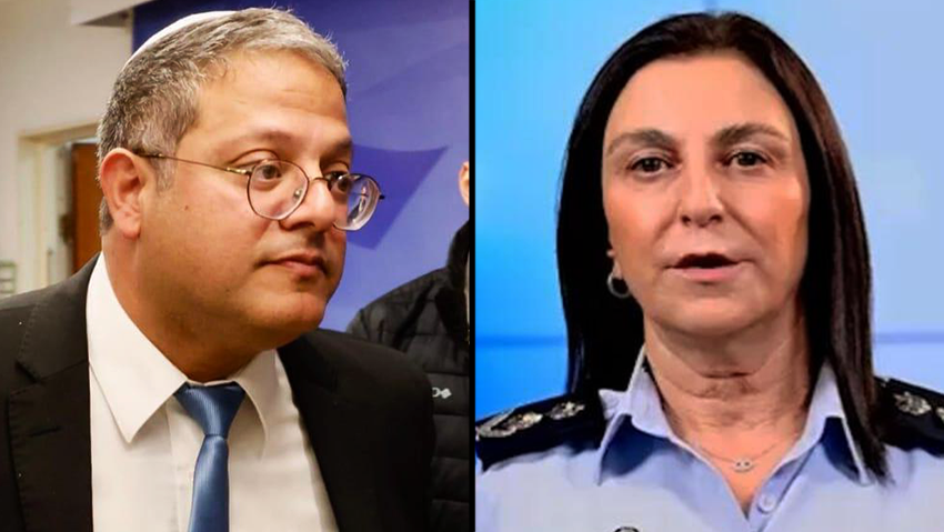 פרי ביקשה לצאת לכנס בחו"ל - בן גביר סירב (צילום: מארק ישראל סלם, דוברות שב"ס) איתמר בן גביר בישיבת הממשלה