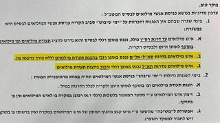 עדכון מדיניות כניסת אנשי מילואים לבסיס הקריה, תל אביב
