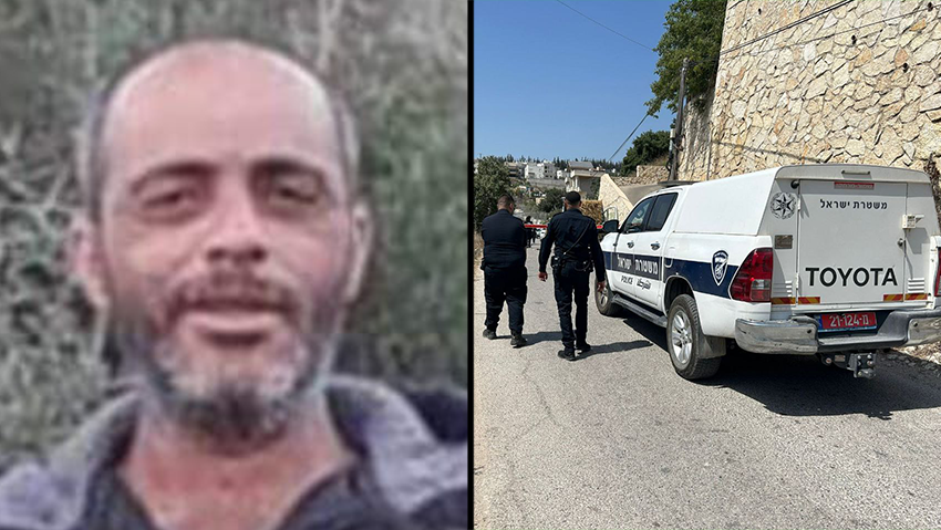 אסעד מחמוד אגברייה וזירת הרצח זירת הרצח ביישוב עארה בה נהרג אסעד מחמוד היקל