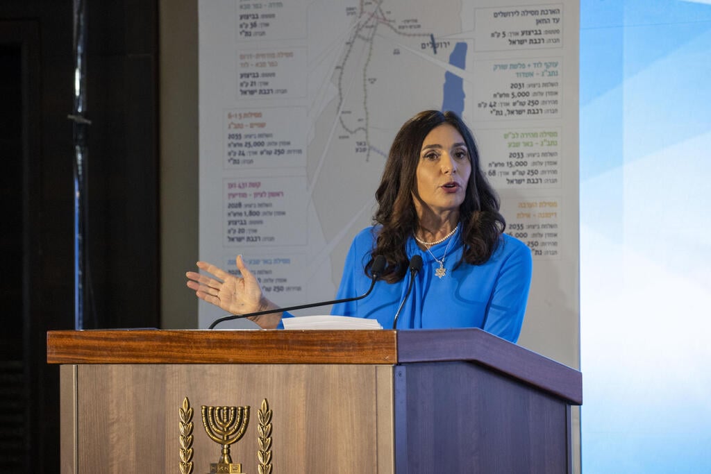 מירי רגב (צילום: עמית שאבי ) מירי רגב מסיבת עיתונאים