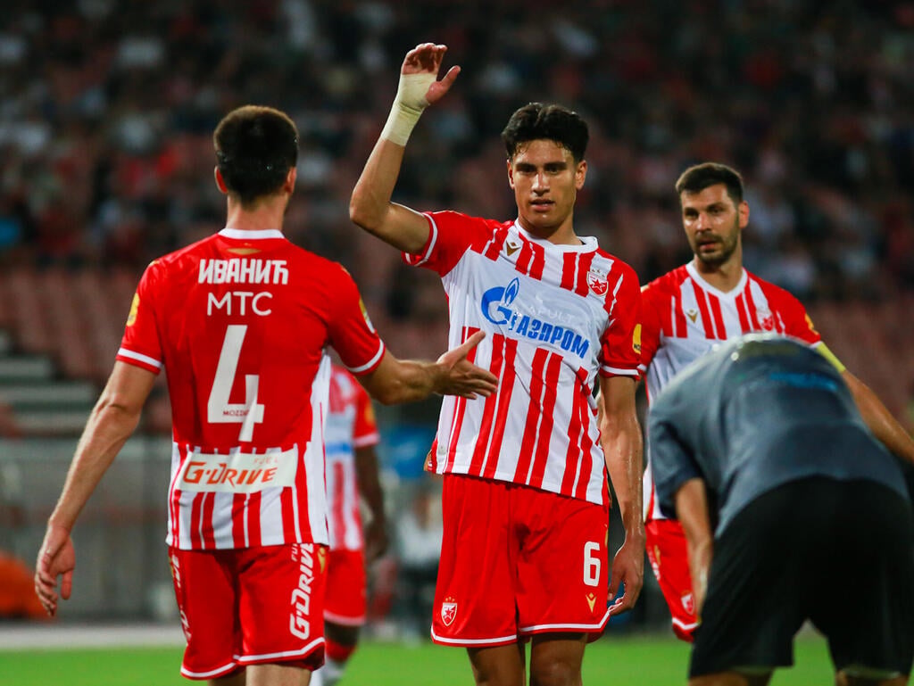 טיול קליל (צילום: Dragan Tesic/Crvena zvezda) שחקני הכוכב האדום