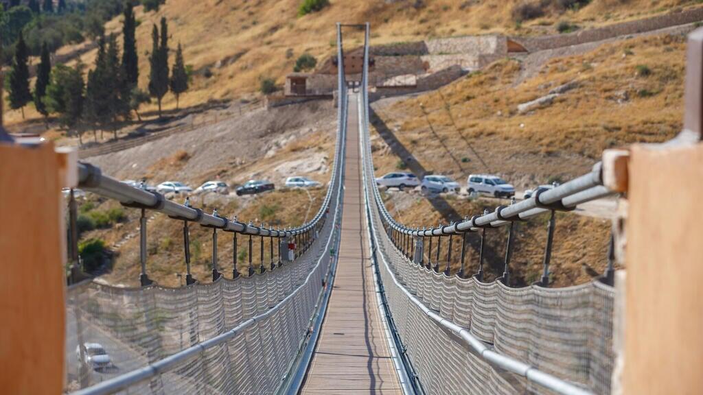 Israel's longest suspension bridge 